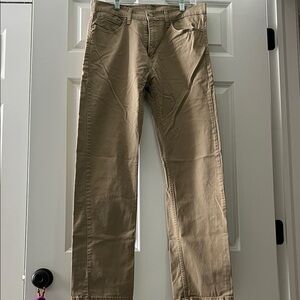 Men's Levi’s Khaki Straight-Leg Pants